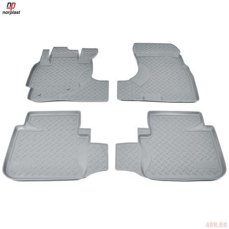Коврики салона Norplast серые для Honda CR-V (1997-2001) № NPL-Po-30-12-G