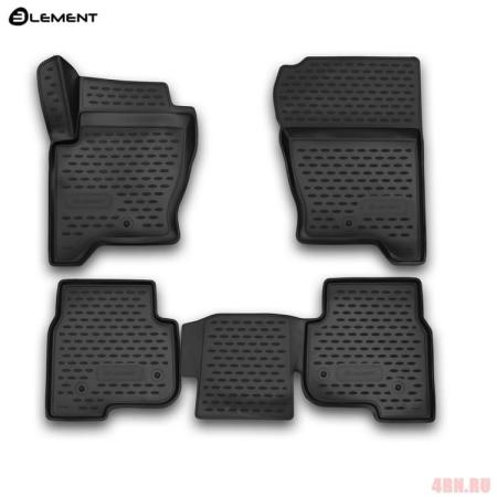 Коврики салона Element 3D для Land Rover Discovery 4 (2014-2016) № NLC.3D.28.09.210