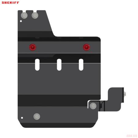 Защита бензонасоса для Chevrolet Silverado (2019-2025) № 04.4370