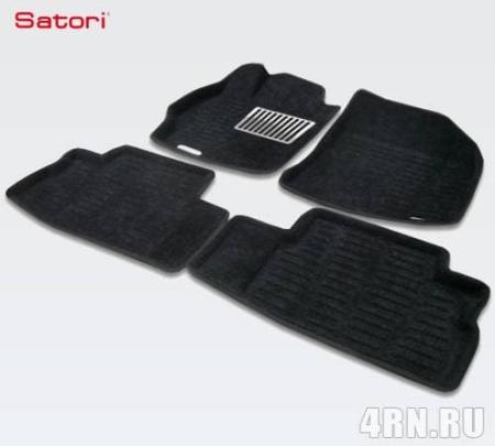 Коврики салона Satori Liner 3D Basic текстильные для Toyota Corolla (2007-2013) № SI 05-00046
