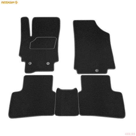 Коврики салона Rezkon текстильные для Hyundai Creta (2016-2020) № 2520065100