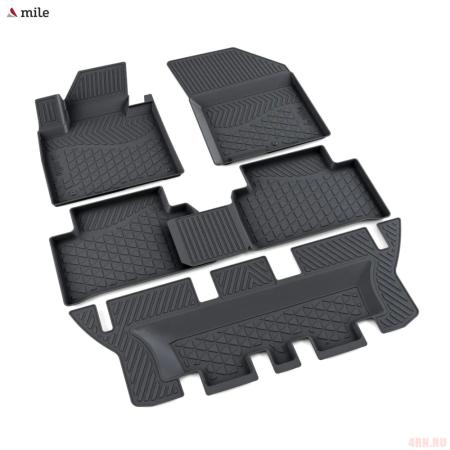 Коврики салона для Kia Sorento (2020-2025) 7 мест, в комплекте 3-й ряд № 1020321