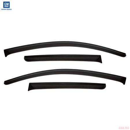 Дефлекторы окон оригинальные для Chevrolet Spark (2020-2023) № CHSWDP044NL