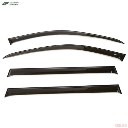 Дефлекторы боковых окон для Lada (ВАЗ) Largus (2012-2025) № V0028