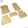 Коврики салона Norplast 3D бежевые для Audi Q7 5 мест (2015-2025) № NPA11-C05-774-B