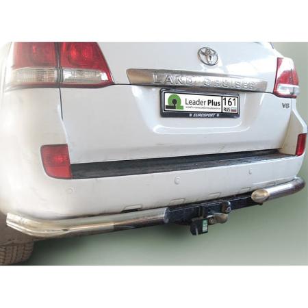 Фаркоп Лидер Плюс усиленный с кованым фланцевым шаром для Lexus LX 570 (2007-2015) № T110-F