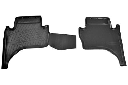 Коврики салона Norplast 3D для Mitsubishi L200 (2015-2023) № NPA11-C59-335