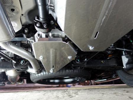 Защита дифференциала для Hyundai Santa Grand Santa Fe (2014-2018) № ZKTCC00162