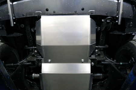 Защита картера для Great Wall Poer (2021-2025) 4WD № ZKTCC00506