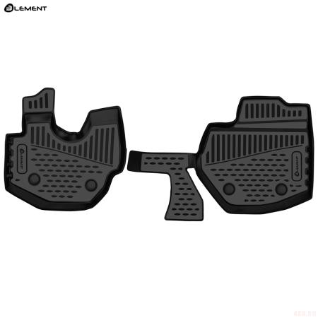 Коврики салона для Sollers Argo (2022-2024) дизель 2 шт. № ELEMENTAN0453210k.F