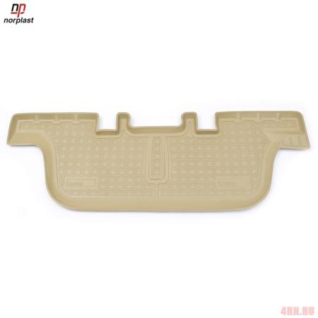 Коврик салона бежевый для Ford Explorer (2010-2019) 3-й ряд № NPA00-C22-181-B