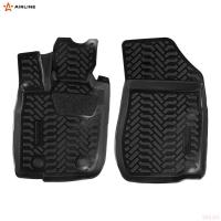 Коврики салона передние (3D с подпятником) для Lada (ВАЗ) Largus фургон (2012-2025) с высоким бортом № ACM-PS-05