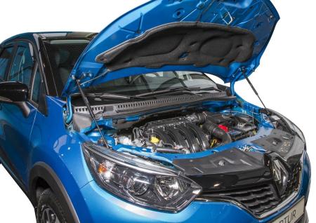 упоры капота для renault kaptur (искл. extreme) (2016-2023) 2 шт. № urekap011