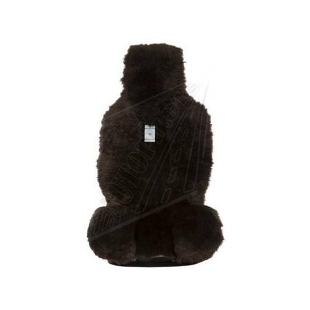 Накидка из натурального меха (мех дорогих пород: лиса + овчина, Австралия) № LIS012