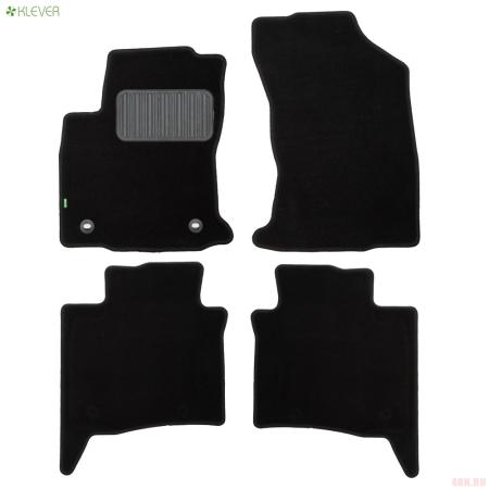 Коврики салона Klever текстильные Standard для Toyota Fortuner (2015-2025) № KVR02.048.104.01210kh