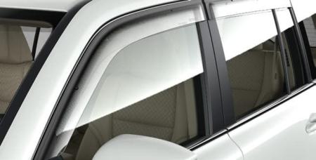 Дефлекторы боковых окон оригинальные для Toyota Land Cruiser 300 (2021-2025) № PZQ21-60050