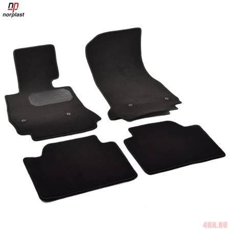 Коврики салона Norplast текстильные для BMW 3-Серия (F30) седан (2012-2018) № NPA00-Vte-070-440a