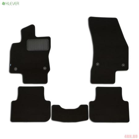 Коврики салона Klever текстильные Premium для Volkswagen Tiguan (2017-2023) 5 шт. № KLEVER03514722110kh