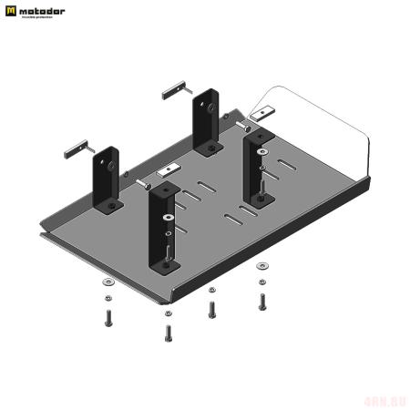 Защита трубок кондиционера для Volkswagen Transporter T6 (2015-2025) № 32718