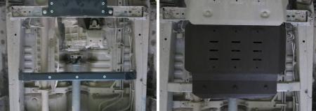 Защита раздаточной коробки для Toyota Hilux (2007-2015) № 222.5792.1