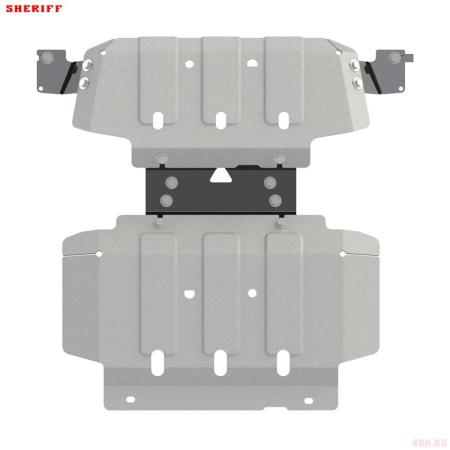 Защита картера для Chevrolet Silverado (2019-2025) № 04.4367