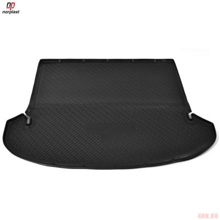 Коврик багажника Norplast для Kia Sorento (XM) (2009-2012) 7 мест, сложенный 3 ряд № NPA00-T43-648