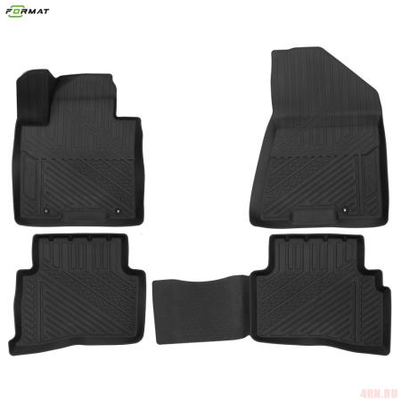 Коврики 3D салона для Kia Sportage (2016-2021) № FORMAT.PRO2560210