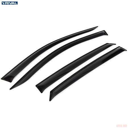 Дефлекторы окон для Hyundai Elantra (2021-2025) № 32301003