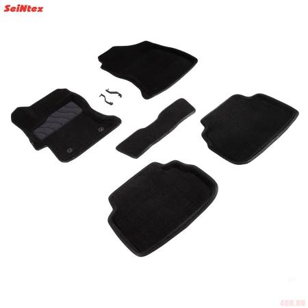 Коврики салона 3D текстильные для Subaru XV (2017-2023) № 93004