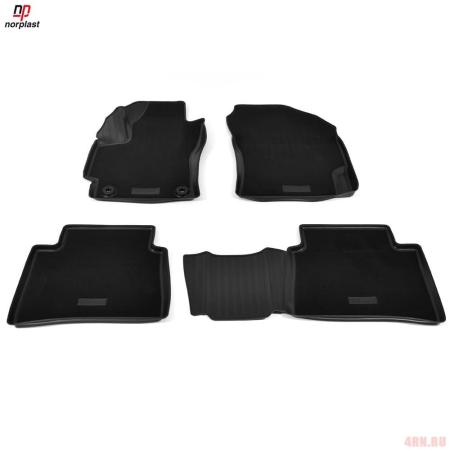 Коврики салона Norplast комбинированные для Toyota Corolla (Е210) (2019-2025) № NPA11-C88-160-CM