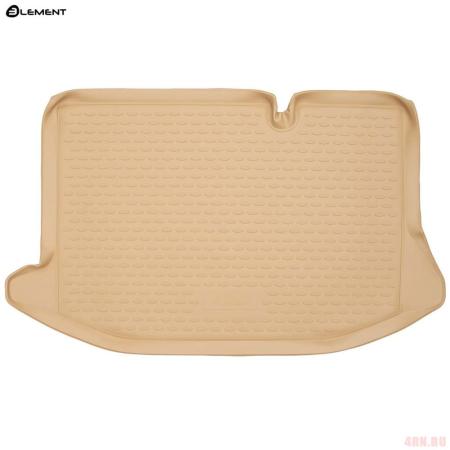 Коврик багажника для Ford Fiesta хэтчбек (2008-2015) бежевые № 1624170b