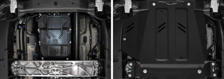 Защита КПП для Mercedes G-Class (2018-2025) черная № 333.3953.1