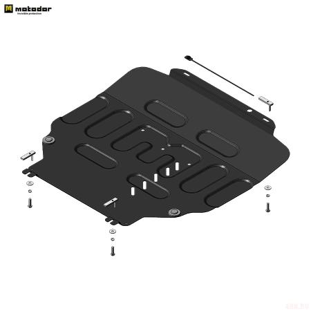 Защита двигателя и КПП для Suzuki Ertiga (2018-2025) № 72401