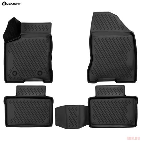 Коврики салона Element 3D для Lada (ВАЗ) Vesta (2015-2025) № CARLD00001k