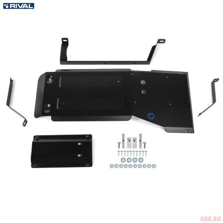 Защита КПП и раздаточной коробки для УАЗ Patriot (2019-2025) № 222.6326.1