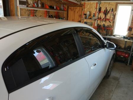 Дефлекторы окон для Kia Rio седан (2017-2023) № K15017