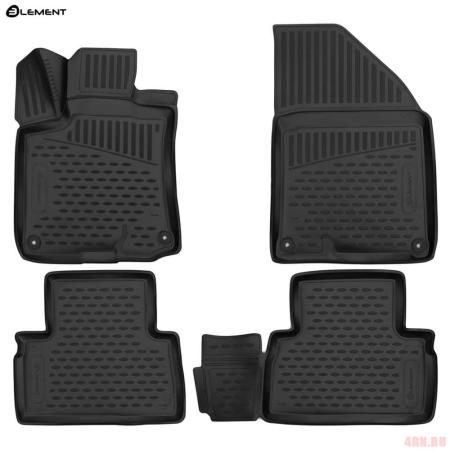 Коврики в салон 3D Element для Geely Coolray (2020-2025) № ELEMENT3D02286210k