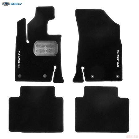 Коврики салона текстильные оригинальные для Geely Atlas Pro (2021-2025) № GA01NPNL3B