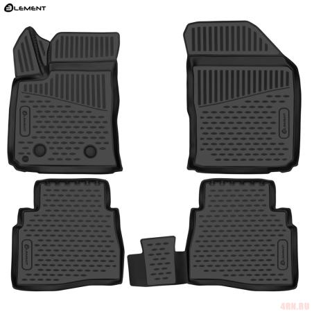 Коврики 3D салона для Kaiyi E5 (2023-2024) № ELEMENT3DAN0474210k