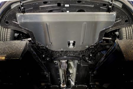 Защита картера и КПП для Kia Soul (2019-2025) № ZKTCC00417