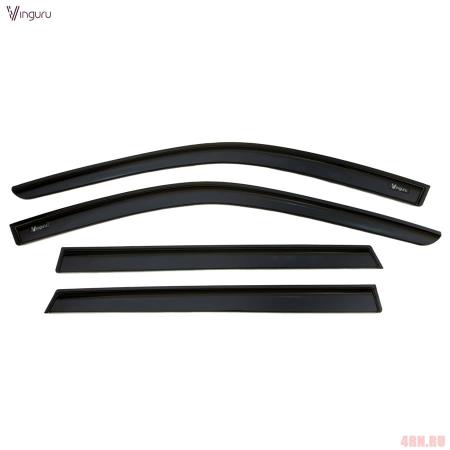 Дефлекторы окон Vinguru для Lada (ВАЗ) Kalina универсал (2013-2018) № AFV89113