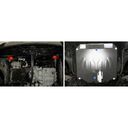 Защита двигателя и КПП для Hyundai Grand Santa Fe (2013-2018) № 333.2341.1