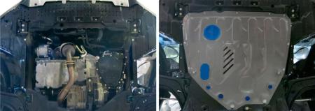 Защита двигателя и КПП для Suzuki Vitara (2015-2025) № 333.5511.1