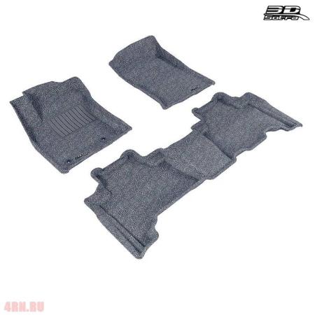 Коврики салона Sotra Liner 3D VIP серые для Toyota Land Cruiser Prado 150 (2013-2025) № ST 73-00169