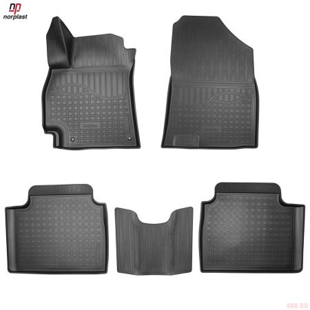 Коврики салона 3D для Hyundai Elantra (2021-2025) № NPA11-C31-070