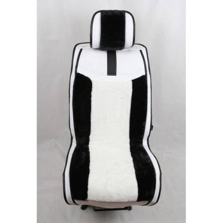 Накидка из искусственного меха с кожезаменителем № IKZ025