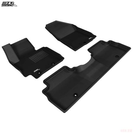 Коврики салона Liner 3D Lux текстильные для Kia Soul (2019-2025) № ST74-00722