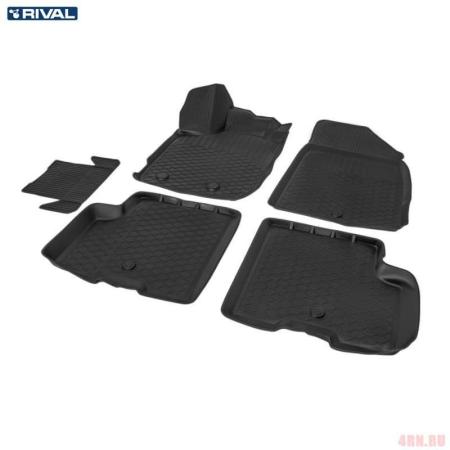 Коврики салона для Renault Arkana 2WD/4WD (2019-2025) № 14709001