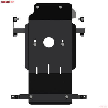 Защита КПП и раздаточной коробки для УАЗ Patriot (3163) (2012-2025) № 27.2571