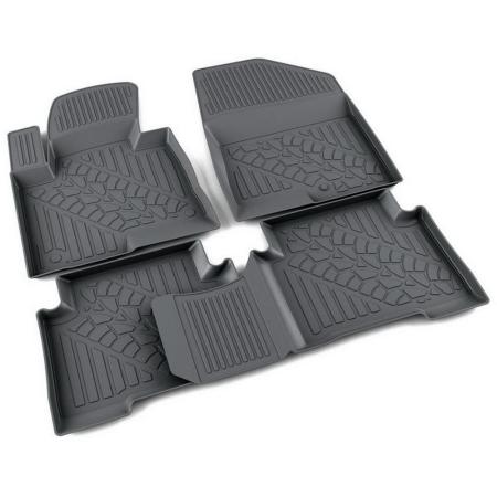 Коврики салона Агатэк для Hyundai Santa Fe (DM) 5 мест (2012-2018) № A.003.0235.PL